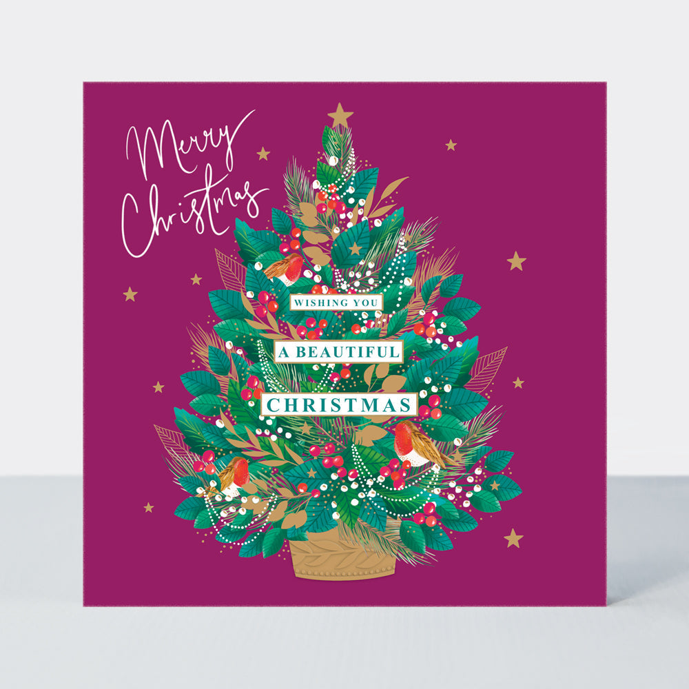 Cosy Christmas - Christmas Tree - Greetings Card