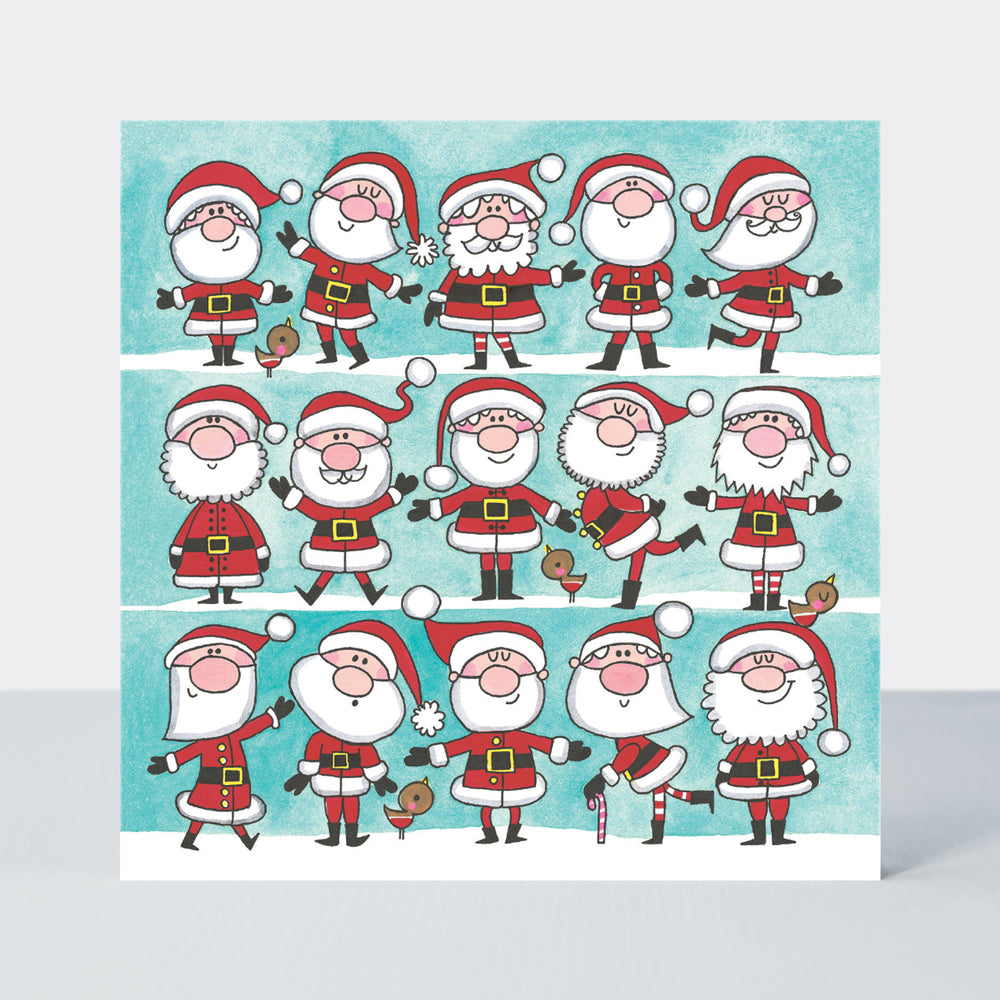 Christmas Cube - Santa, Snowmen & Reindeer - Box of 20 Cards