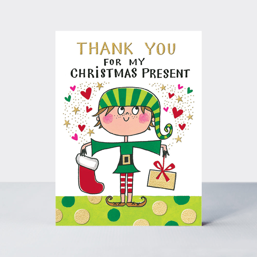 Pack of 10 Notecards - Thank You Elf