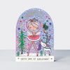 Snow Globe - Daughter/Ballerina Fairy Christmas Card