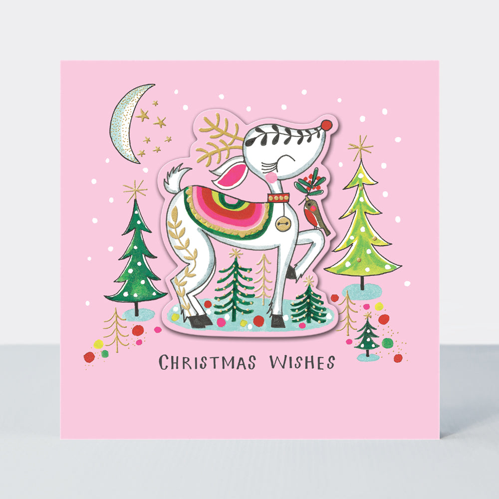 Juniper - Christmas Wishes/Reindeer Christmas Card