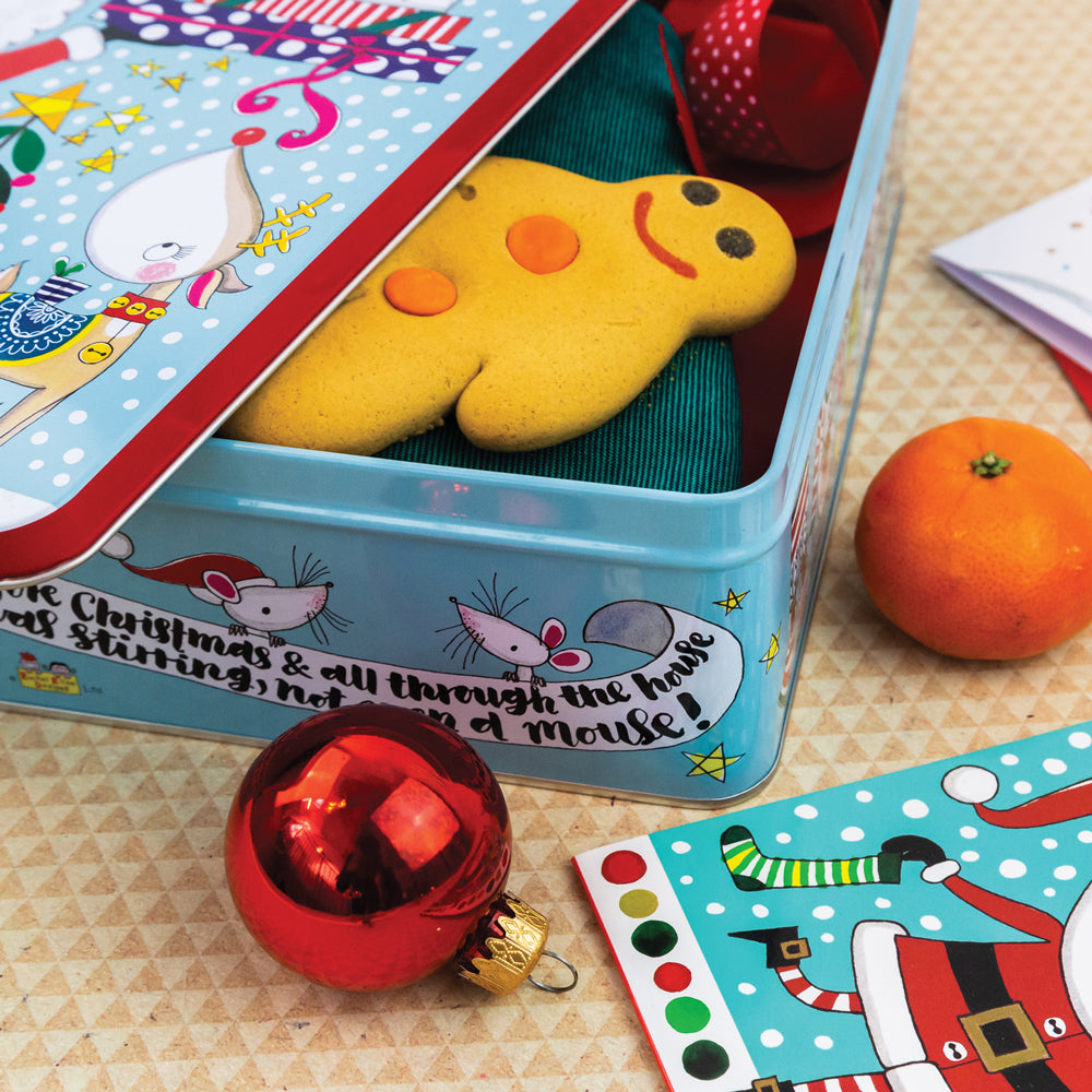 Christmas Eve Tin - large keepsake box for children