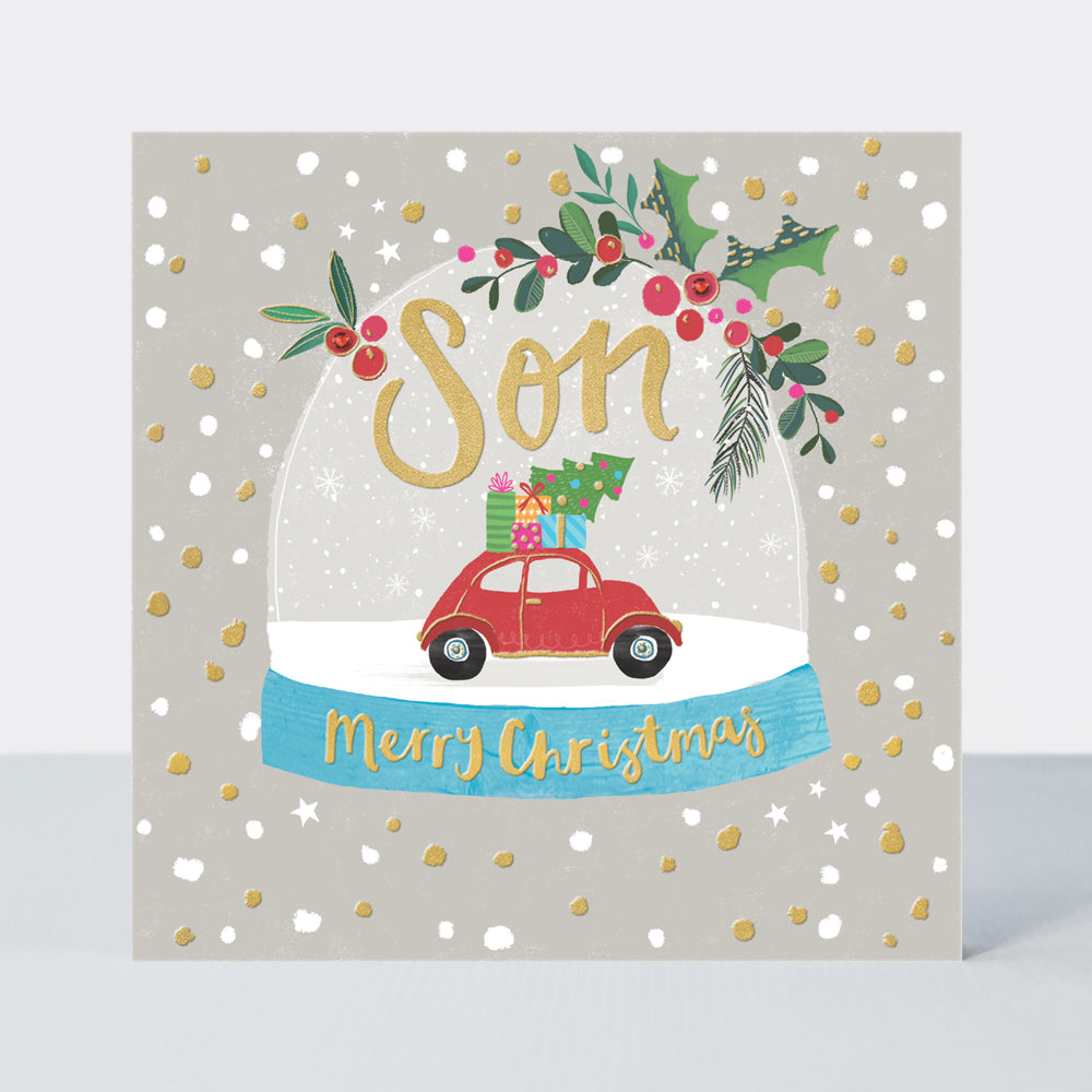Mistletoe & Wine - Son Christmas Card