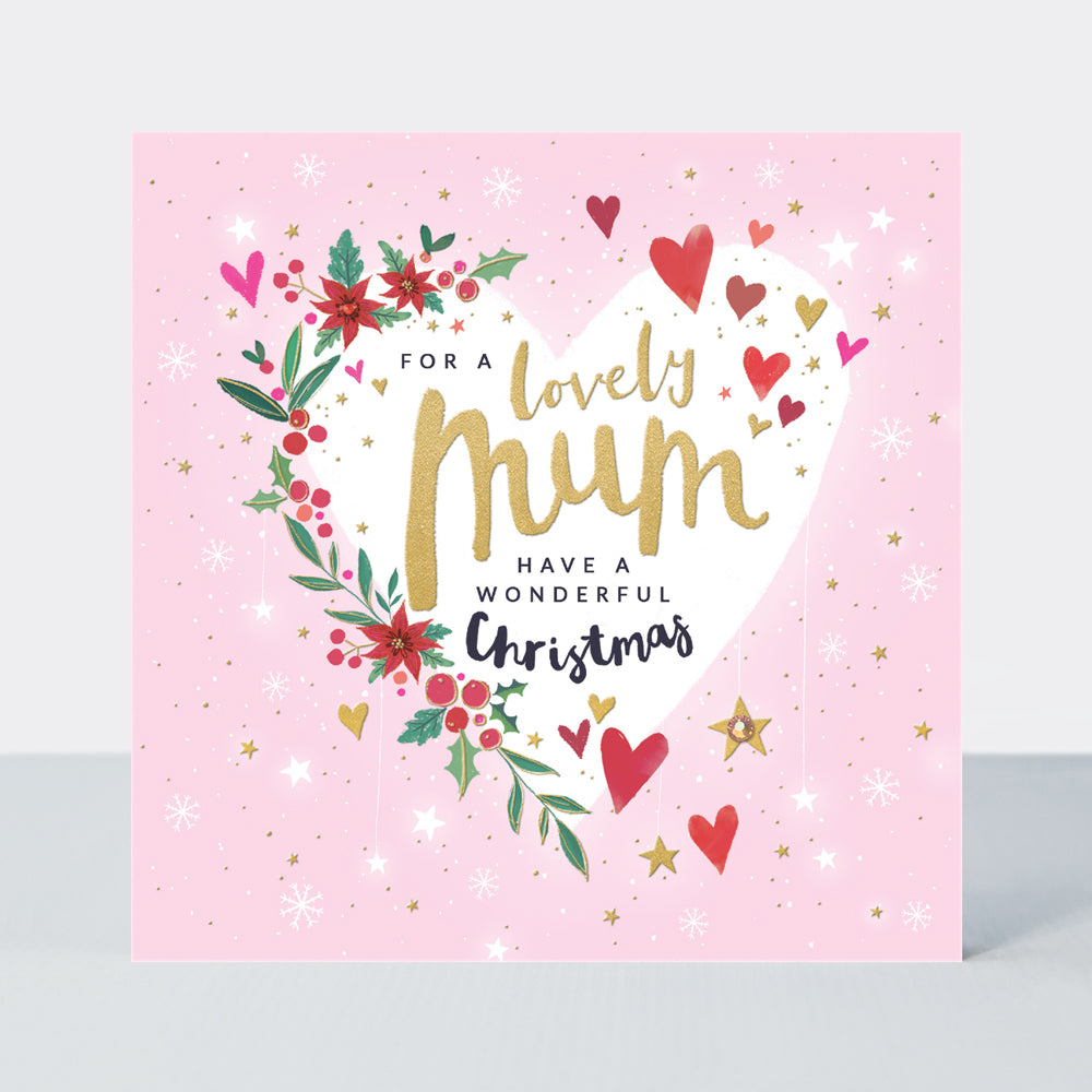 Mistletoe & Wine - Mum Christmas Card