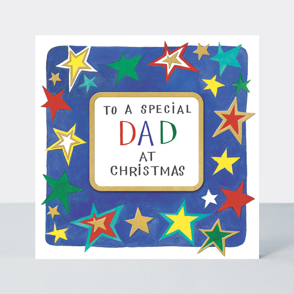 Christmas Card - Special Dad - Stars