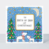 Christmas Card - Both of You - Polar Bears & Trees