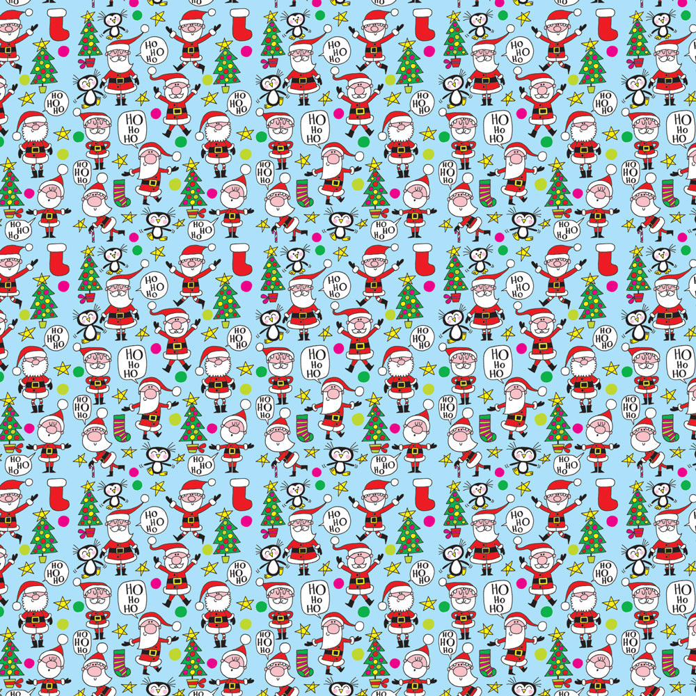 Christmas Tissue Paper - Santas