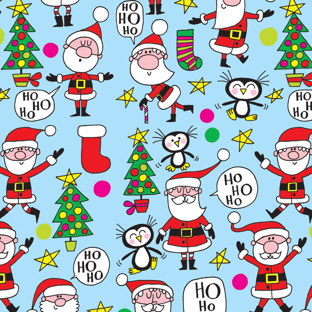 Christmas Tissue Paper - Santas