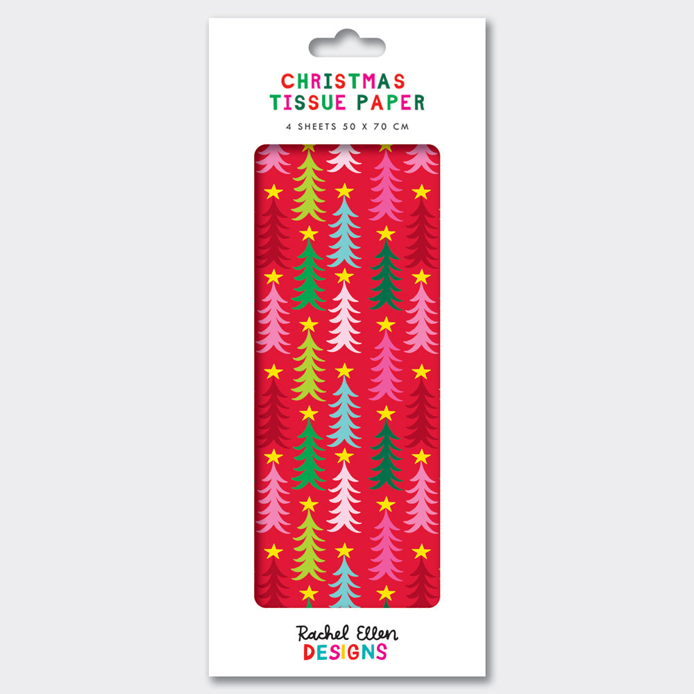 Christmas Tissue Paper - Christmas Trees