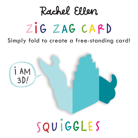 Squiggles - New Job/Balloons & Stars Card