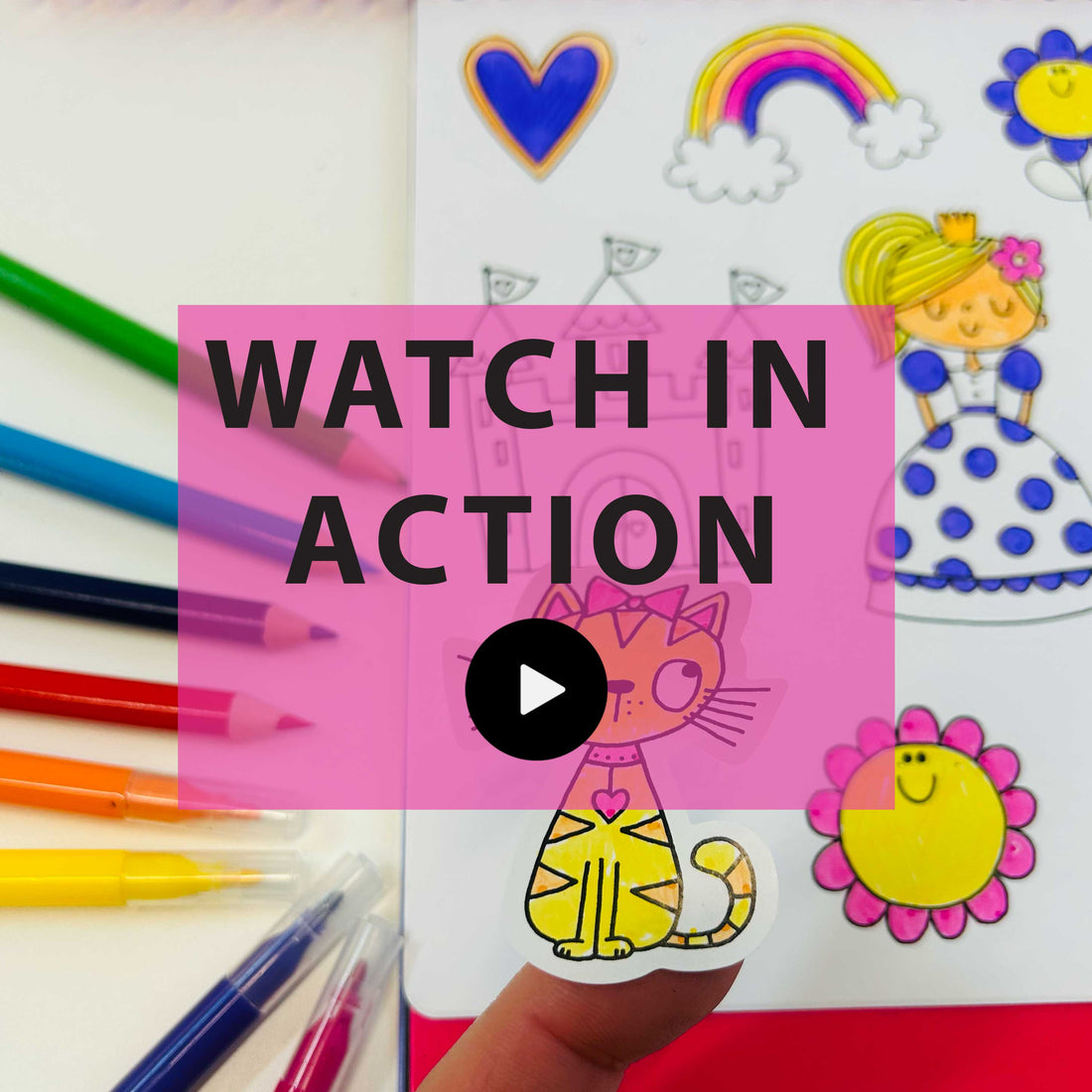 Activity Book with Scratch Art & Stickers - Fairytale Princess