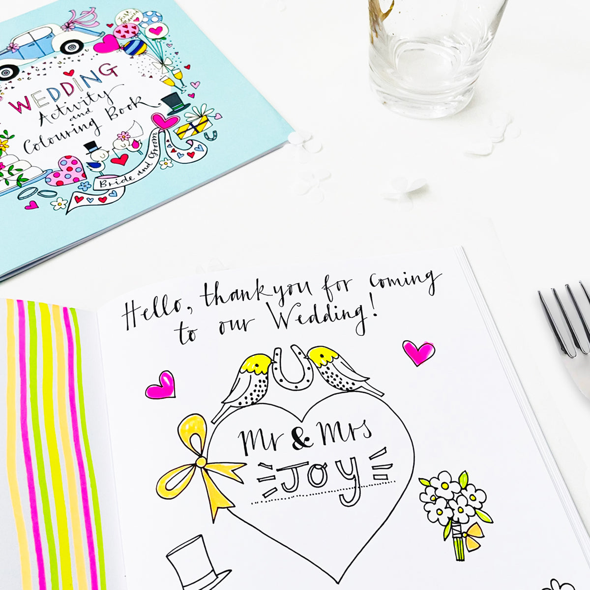 Wedding Activity Colouring Book