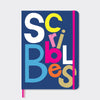 A5 Notebook - Scribbles Wordy