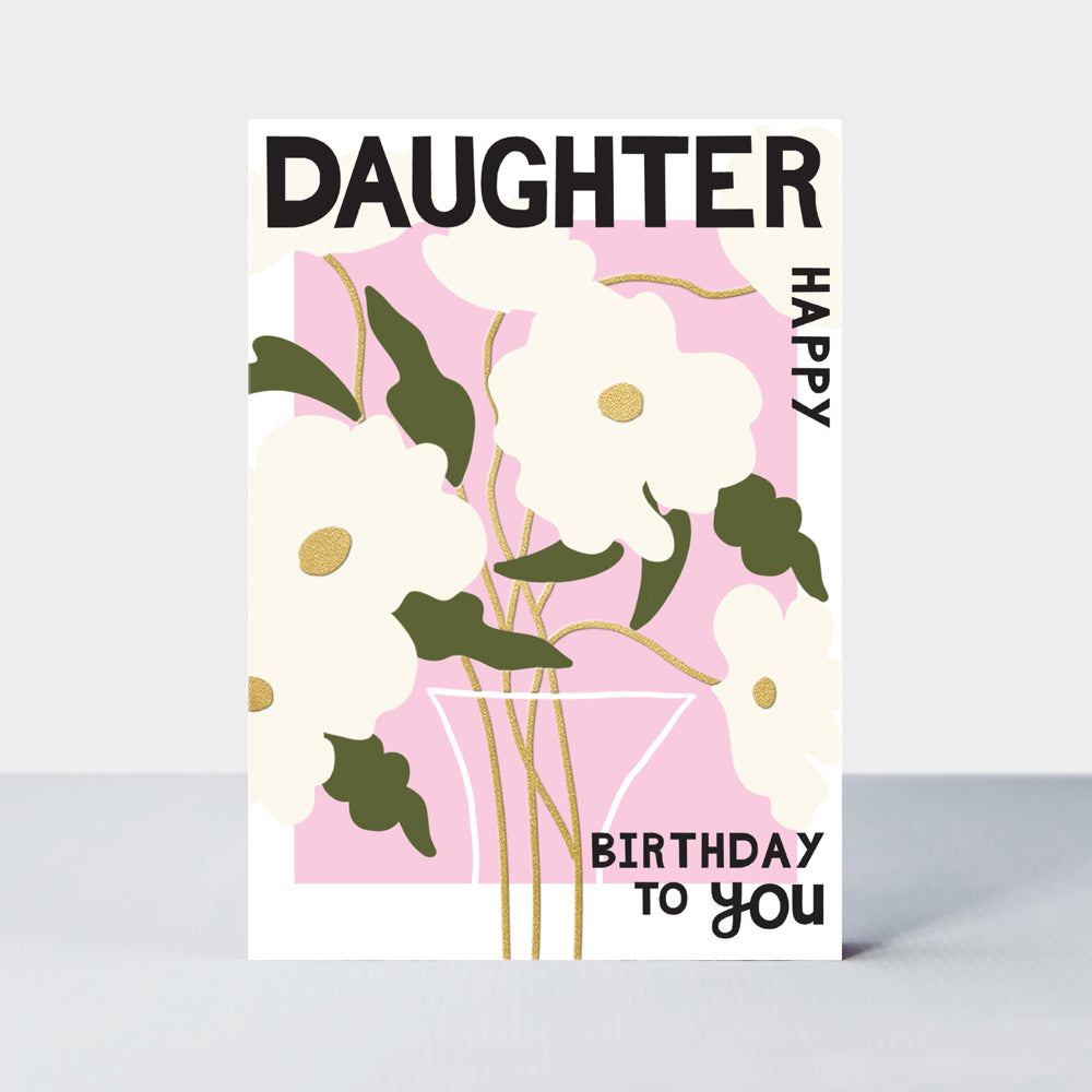 Belle - Daughter Birthday Poppies - Birthday Card