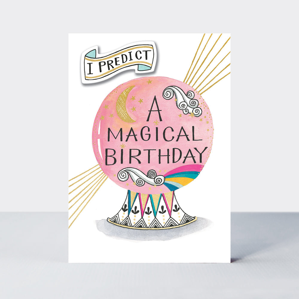 Bewitched - I Predict Magical Birthday - Birthday Card