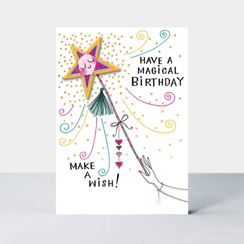 Bewitched - Have a Magical Birthday Make a Wish - Birthday Card