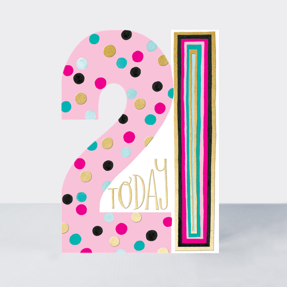 Cookie Cutters - Age 21  - Birthday Card