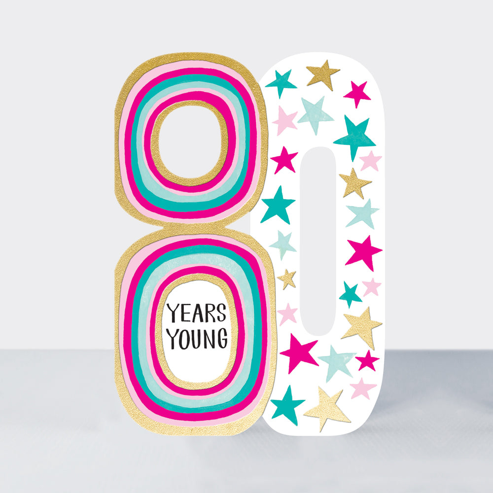 Cookie Cutters - Age 80  - Birthday Card