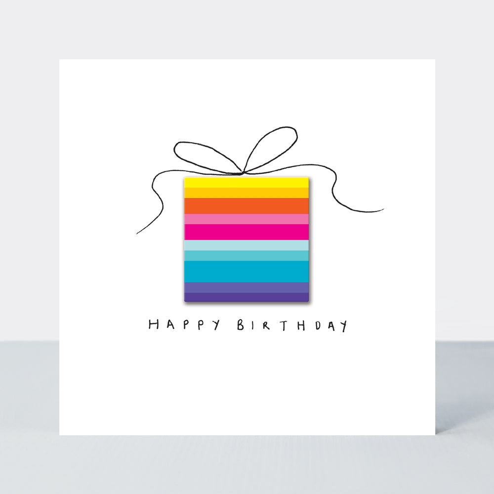 Lollipop - Happy Birthday Present - Birthday Card