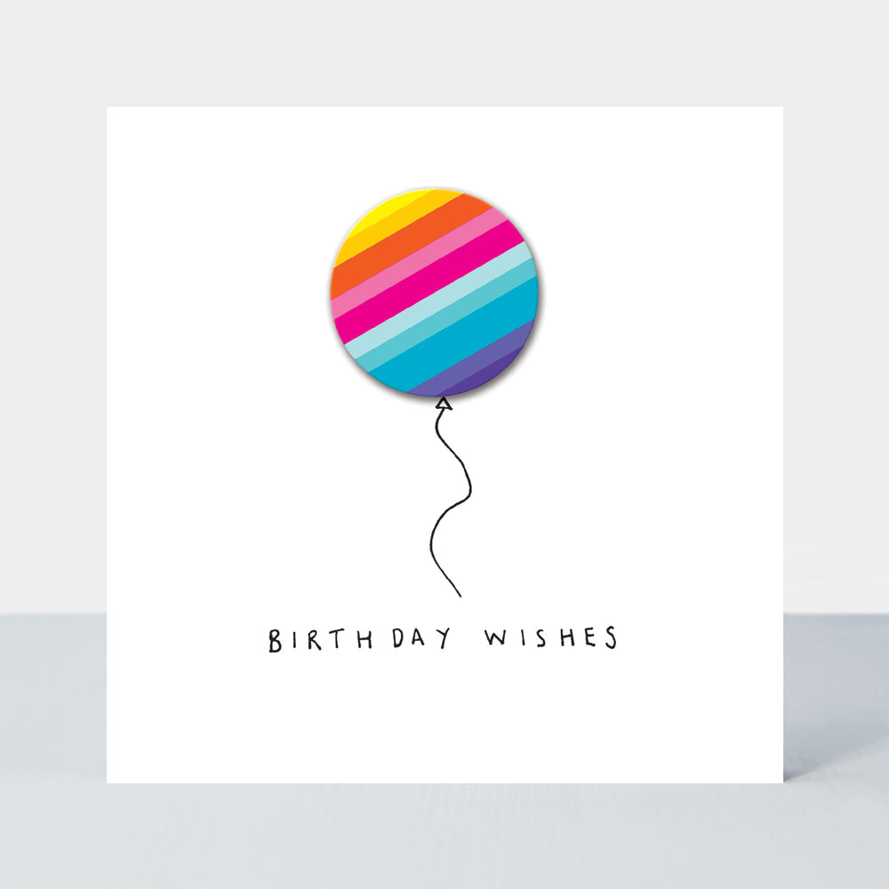 Lollipop - Birthday Wishes Balloon - Birthday Card
