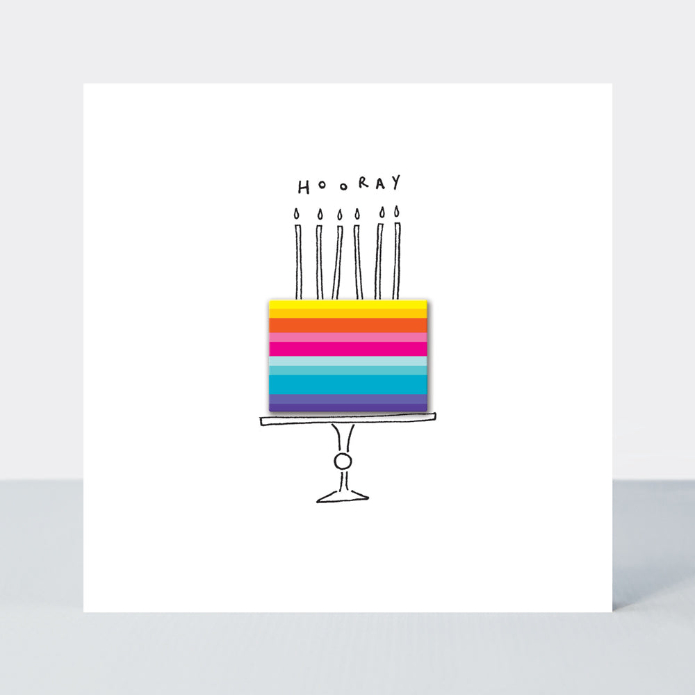 Lollipop - Birthday Cake Hooray - Birthday Card