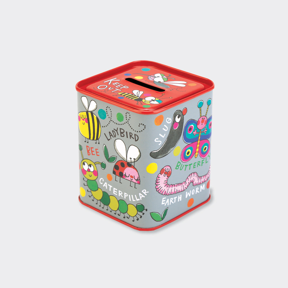 Money Box Tin - Keep Out Bugs