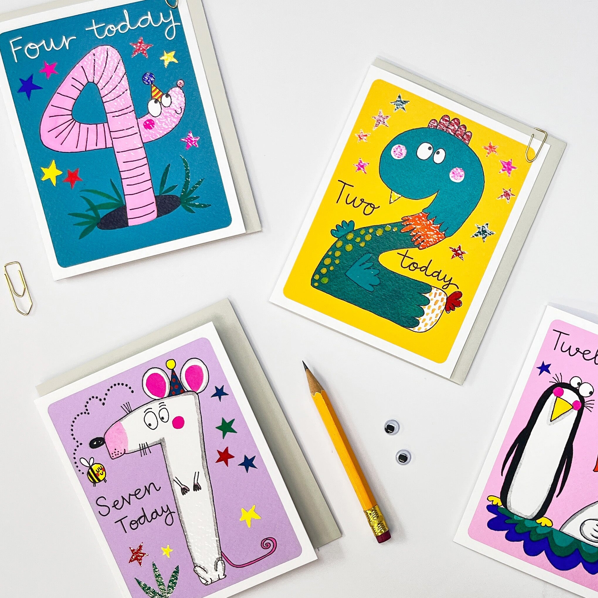 Age Cards – Rachel Ellen Designs