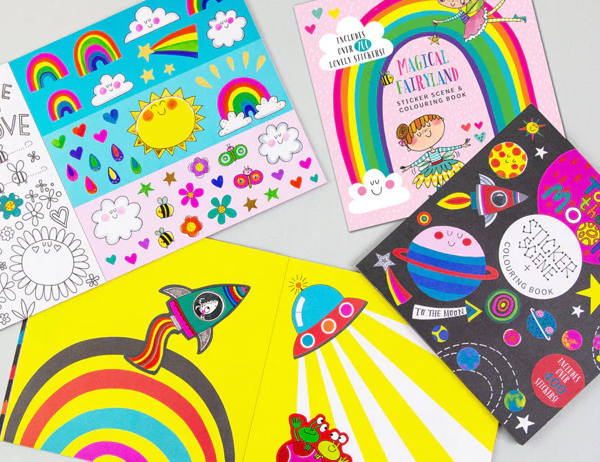 All stickers and sticker books