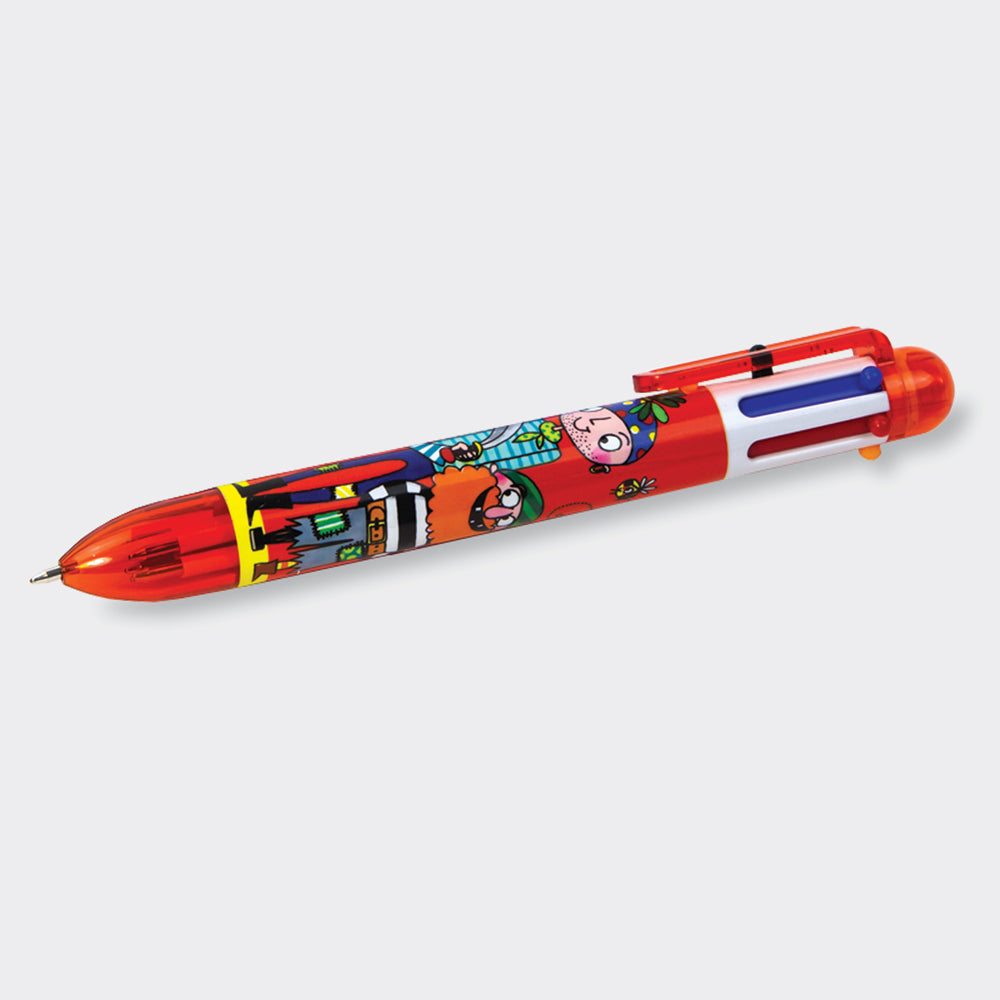 6 Colour Pen - Pirates