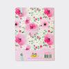 A6 Perfect Bound Notebook - Pink Floral/Notes & Thoughts
