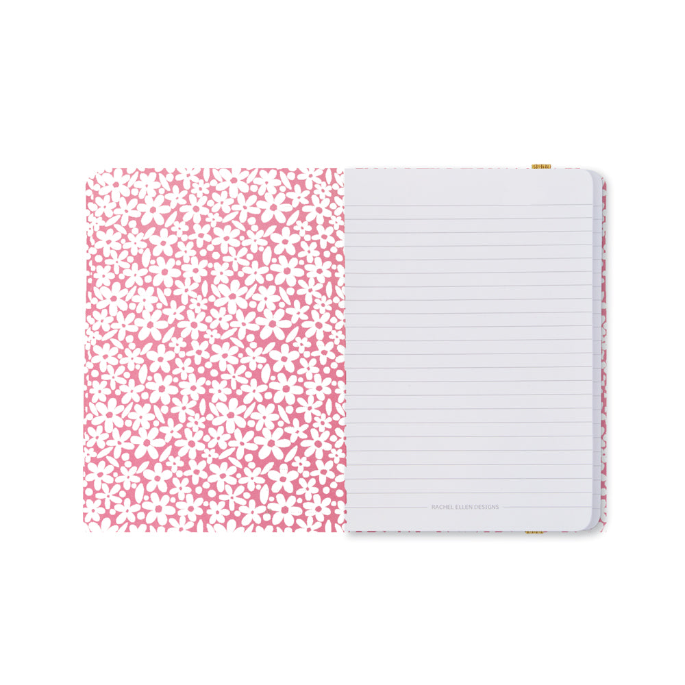 A6 Perfect Bound Notebook - Live In The Moment