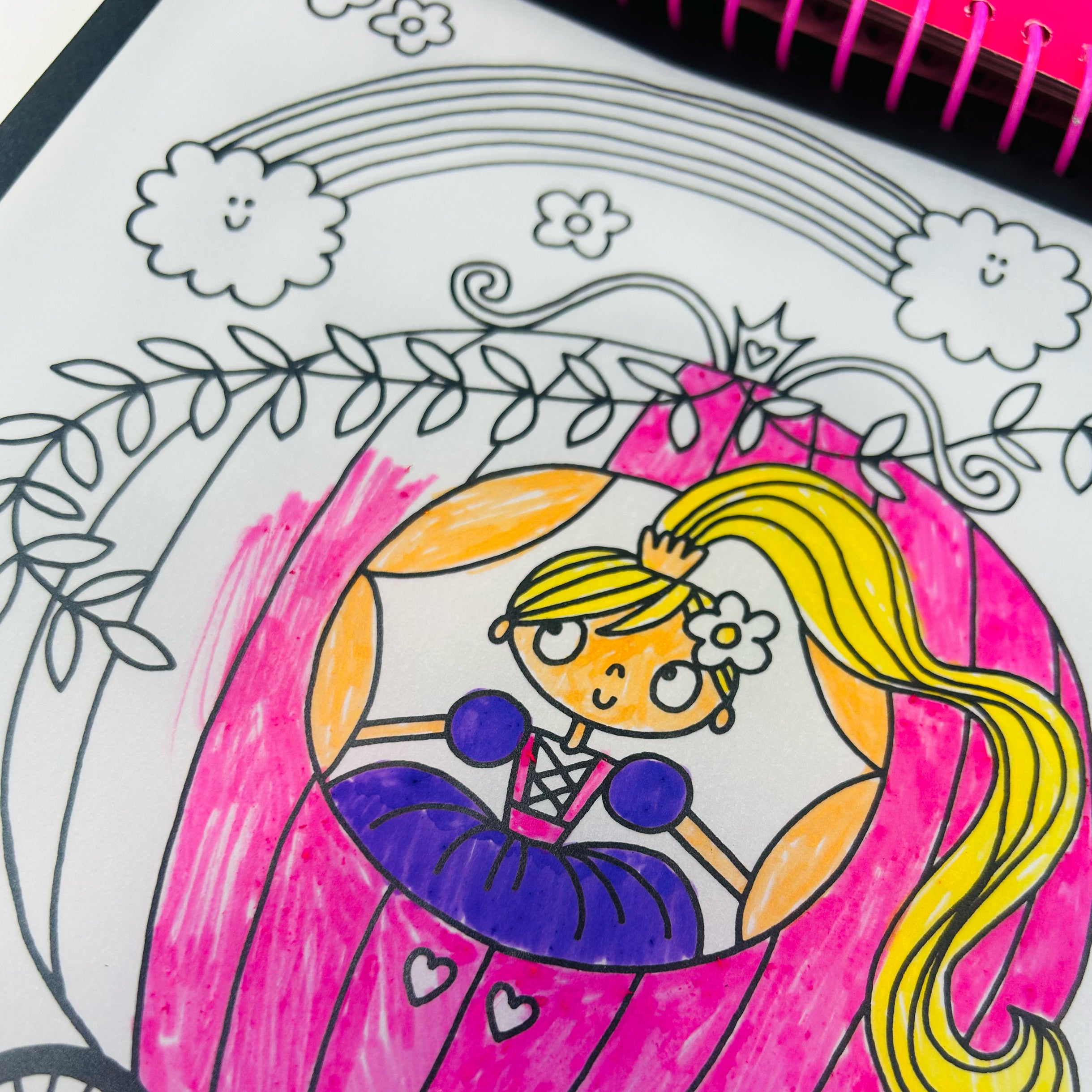 Activity Book with Scratch Art &amp; Stickers - Fairytale Princess
