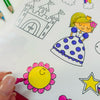 Activity Book with Scratch Art & Stickers - Fairytale Princess