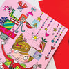 Advent Calendar Card - Fairy & Reindeer