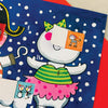 Advent Calendar Card - Snowmen Dressing Up