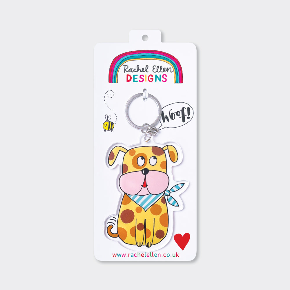 Acrylic Keyrings - Dog
