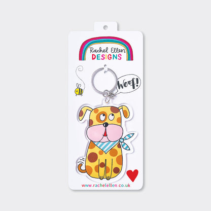 Acrylic Keyrings - Dog
