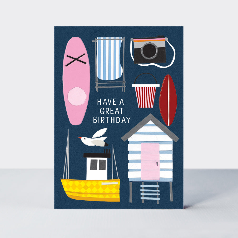 Al Fresco - Have A Great Birthday Beach Day Card