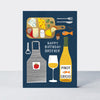 Al Fresco - Brother Birthday Cheese Board Card