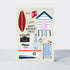 Al Fresco - Uncle Birthday Beach Hut Card