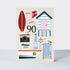 Al Fresco - Age 90 Birthday Beach Hut Card