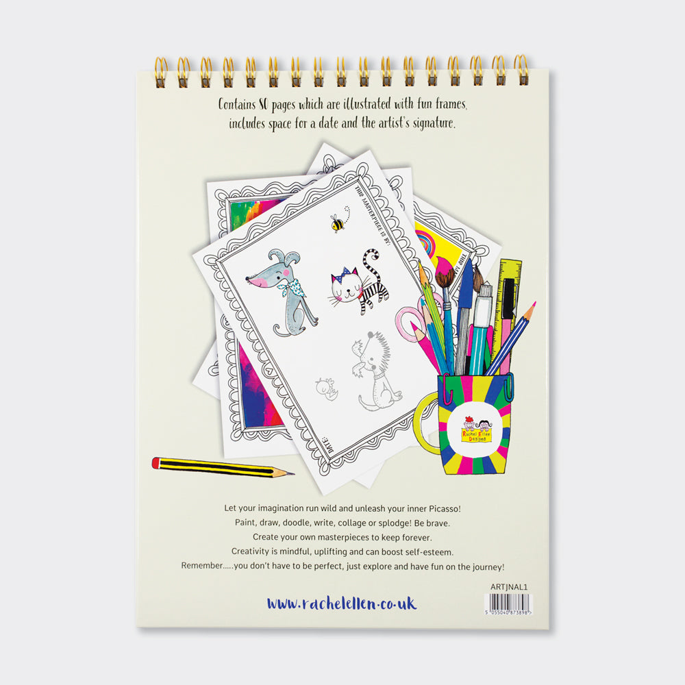 My Art Journal - Sketchbook – Rachel Ellen Designs