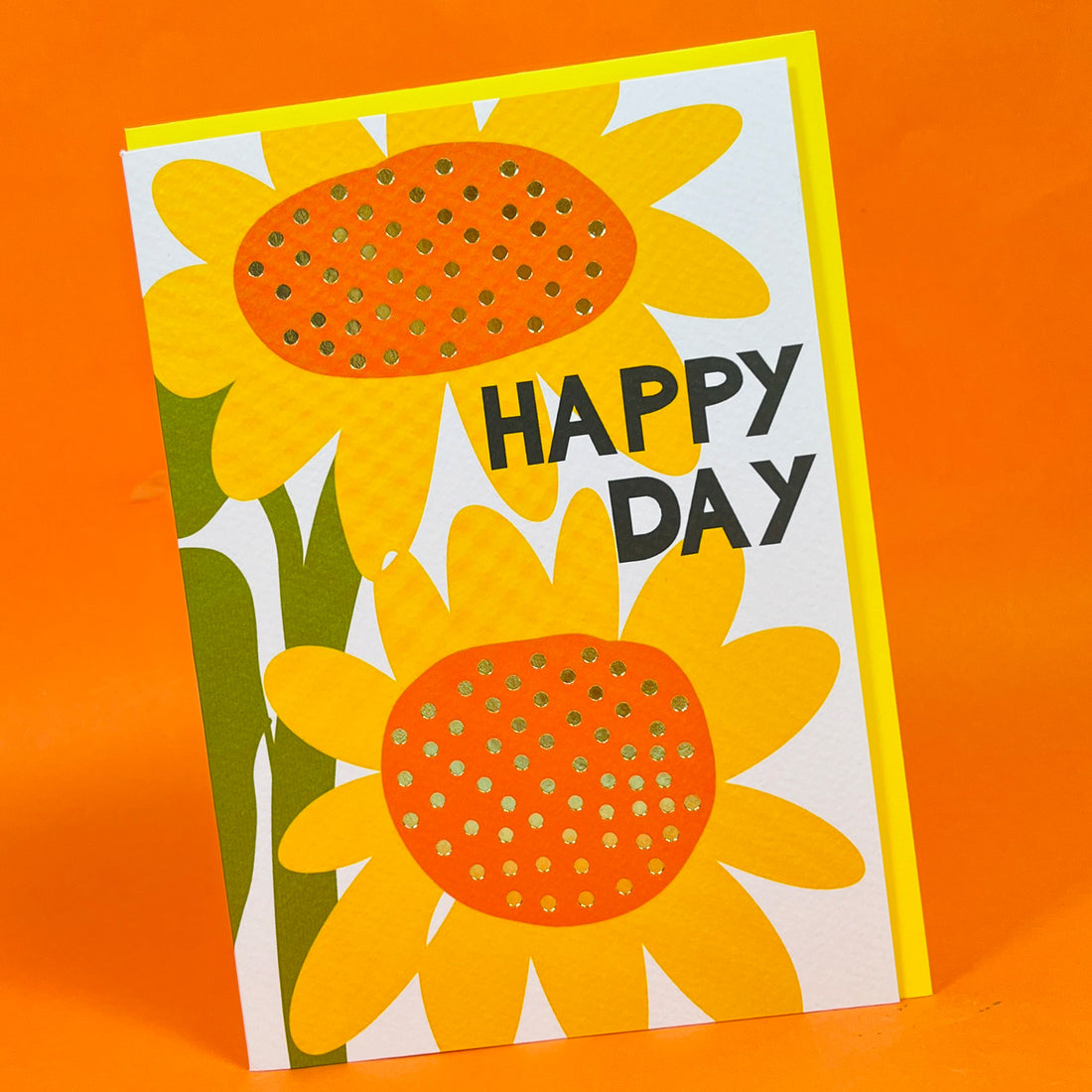 Belle - Happy Day Bunch of Sunflowers  - Birthday Card