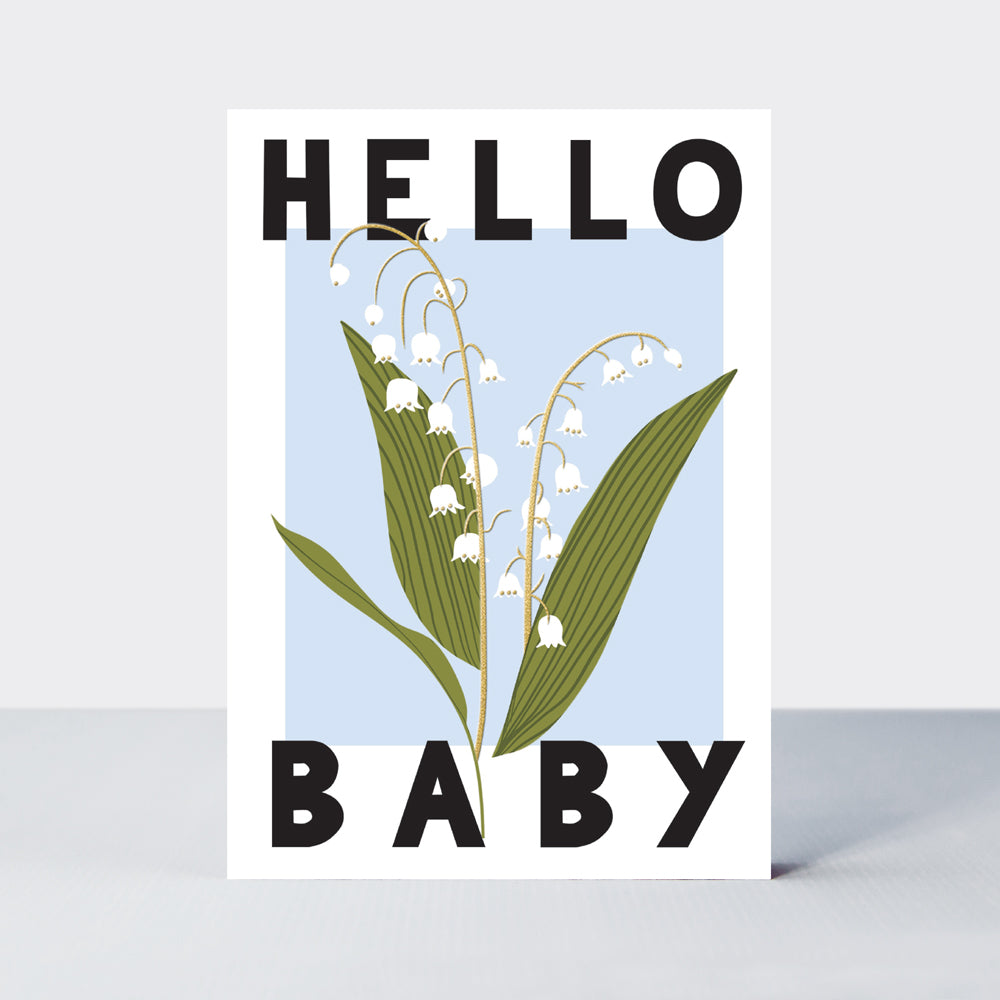 Belle - Hello Baby Card