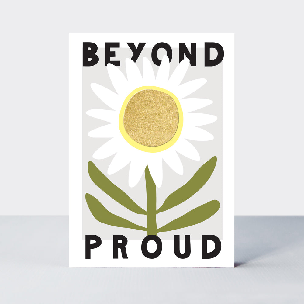 Belle - Beyond Proud Congratulations Card