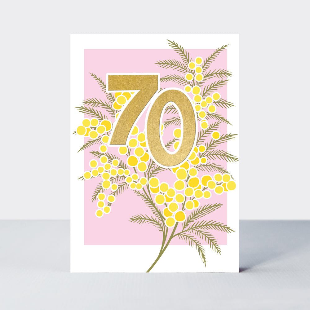 Belle - Age 70 Birthday Card