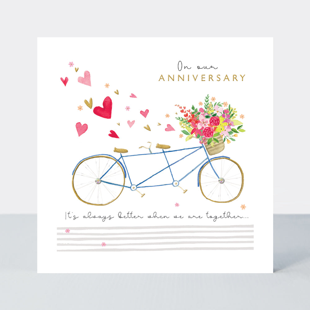 Blossom - Our Anniversary/Tandem Bike