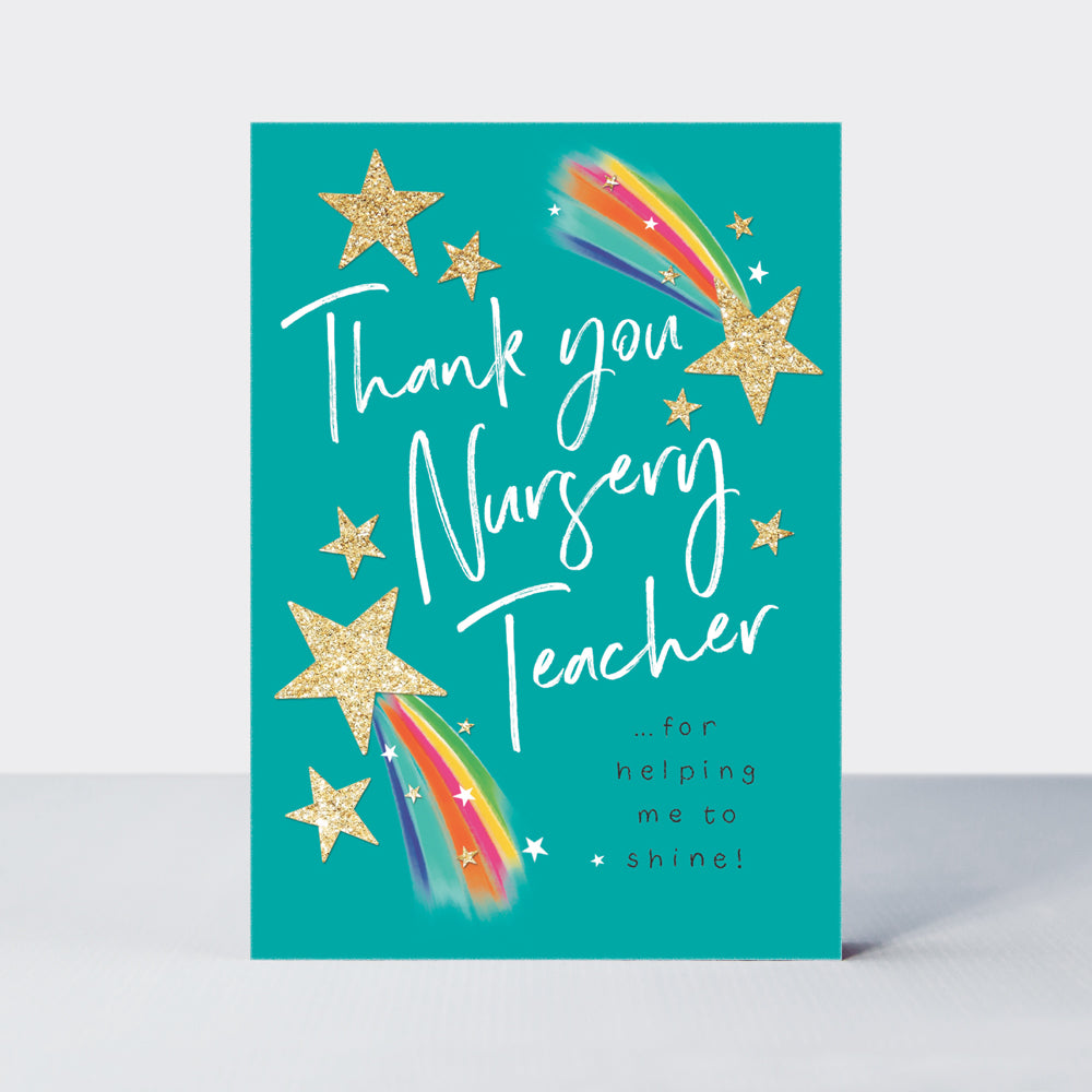 Bright Spark - Thank You Nursery Teacher/Stars