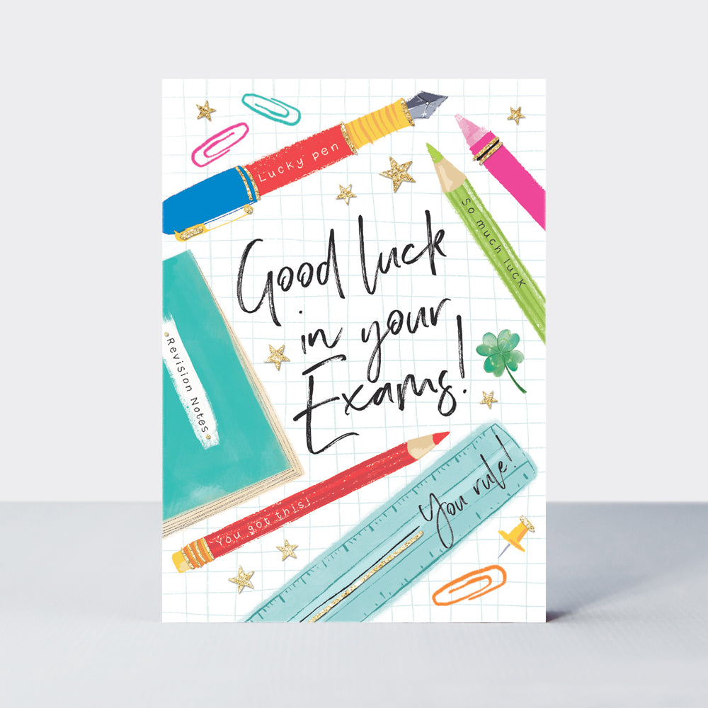 Bright Spark - Good Luck In Exams/Stationery