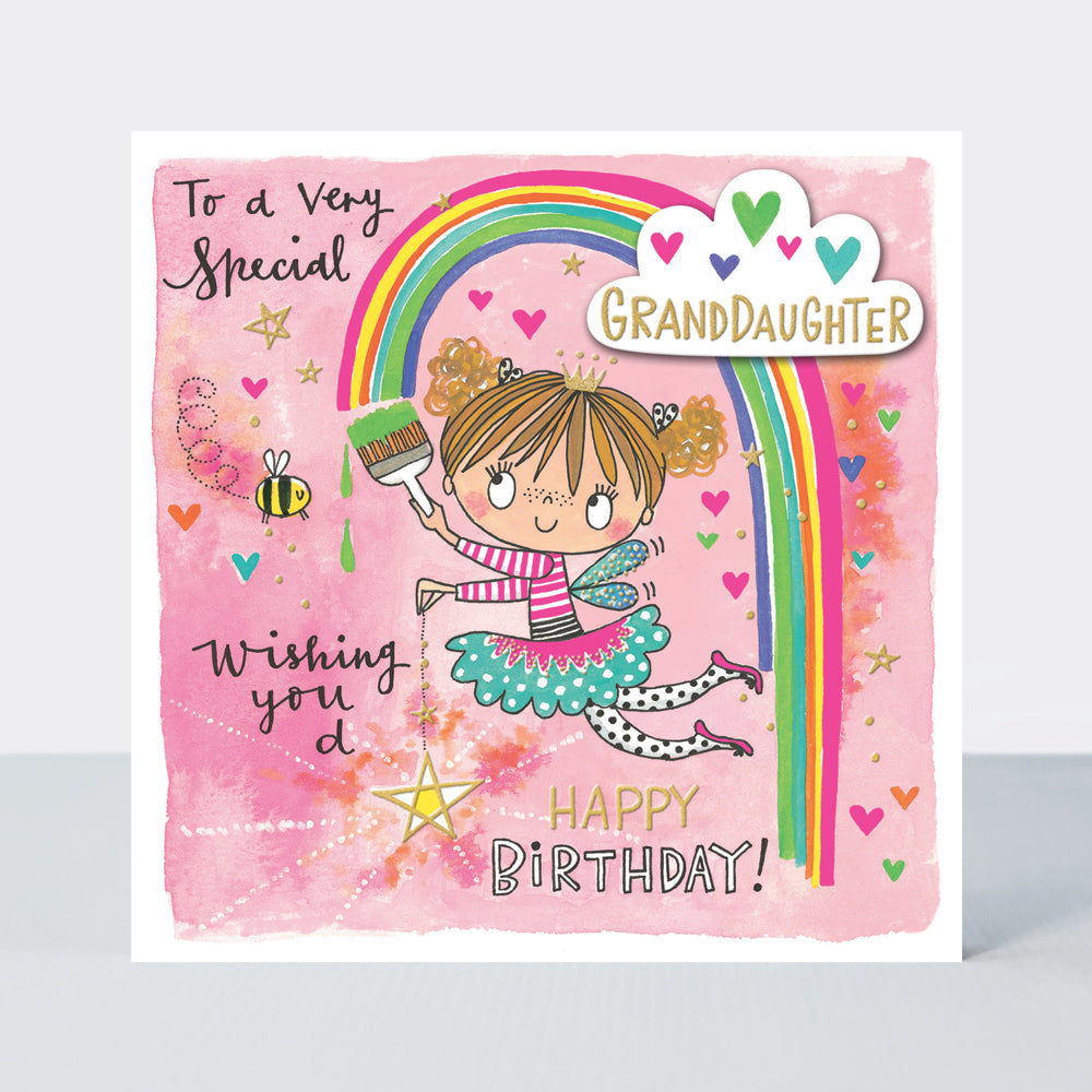 Chatterbox - Happy Birthday Granddaughter - Birthday Card – Rachel ...